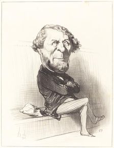 Marie Denis Larabit, 1849. Creator: Honore Daumier