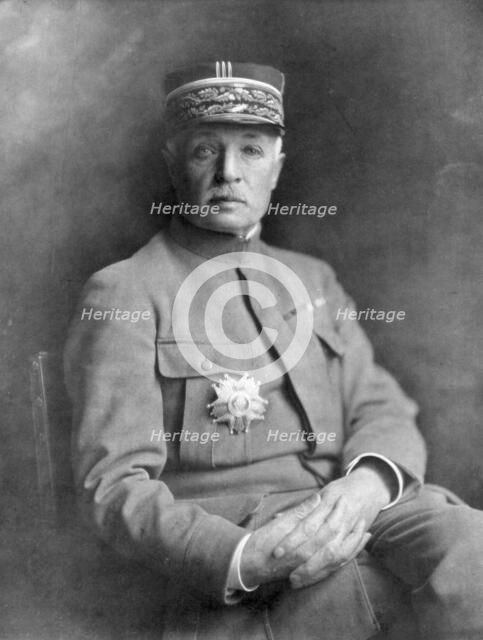 Marie Emile Fayolle, French First World War general, (1926). Artist: Unknown