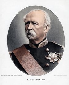 Marie Edme Patrice Maurice MacMahon, Duc de Magenta, French soldier and statesman, c1880. Artist: Anon