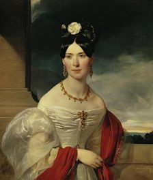 Marie Freiin Vesque von Püttlingen, 1832. Creator: Friedrich von Amerling