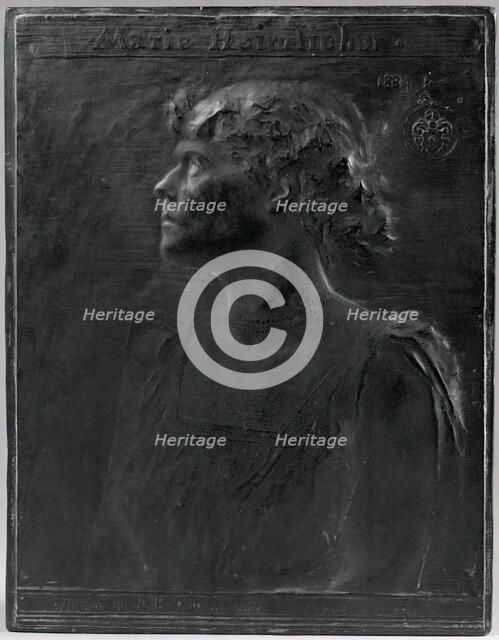 Marie Heimlicher, 1884. Creator: William Rudolf O'Donovan.