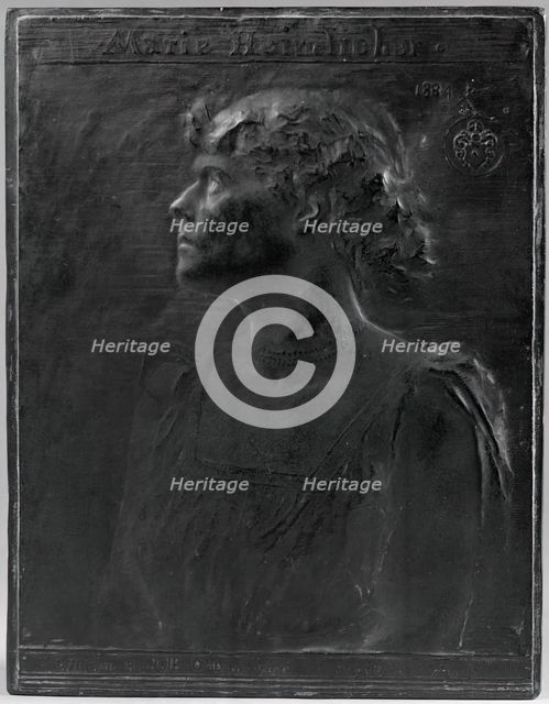 Marie Heimlicher, 1884. Creator: William Rudolf O'Donovan.