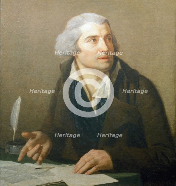 Marie Joseph Chenier, 1793. Creator: Jean François Hue.
