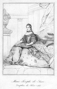 Marie-Josèphe of Saxony, Dauphine of France