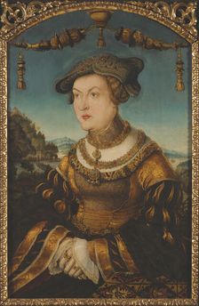 Marie Jakobaea of Baden-Sponheim (1507-1580), Duchess of Bavaria, 1526. Creator: Wertinger, Hans, von (ca. 1465-1533)