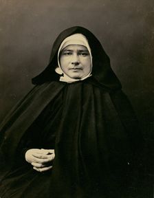 Marie Jamet, Mother Superior of Little Sisters of the Poor, 1860-1865. Creator: Nadar