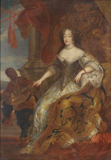 Marie Jeanne Baptiste (1644-1724), Duchess of Savoy, 17th century. Creator: Dauphin, Charles Claude (1615/20-1677)
