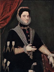 Marie of Austria mid 16th century (1910). Artist: Juan Pantoja de la Cruz