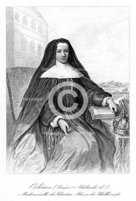 Marie Louise Adelaide d'Orleans. Artist: Unknown