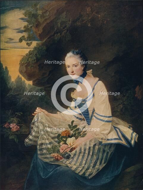 Marie-Louise-Elisabeth de Maille, comtesse de Sorans, ((1742-1812), 1763 (1906). Artist: Unknown.