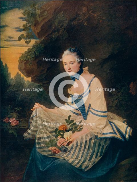 Marie-Louise-Elisabeth de Maille, comtesse de Sorans, ((1742-1812), 1763 (1906). Artist: Unknown.