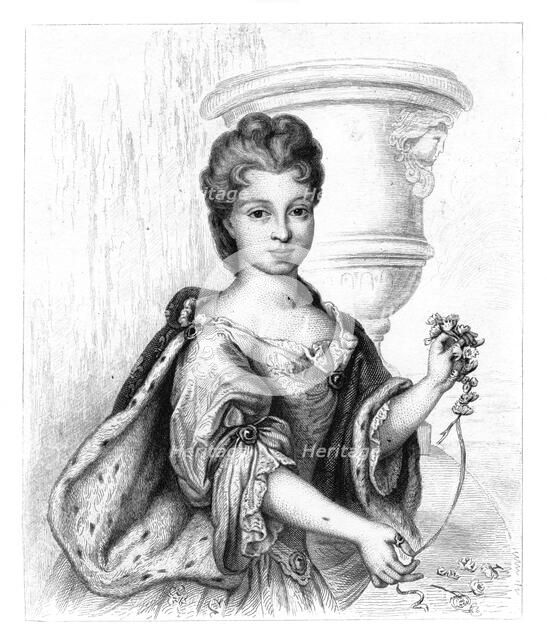 Marie Louise Elisabeth of Orleans. Artist: Unknown