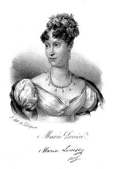 Marie-Louise, Empress of the French, c1830. Artist: Delpech