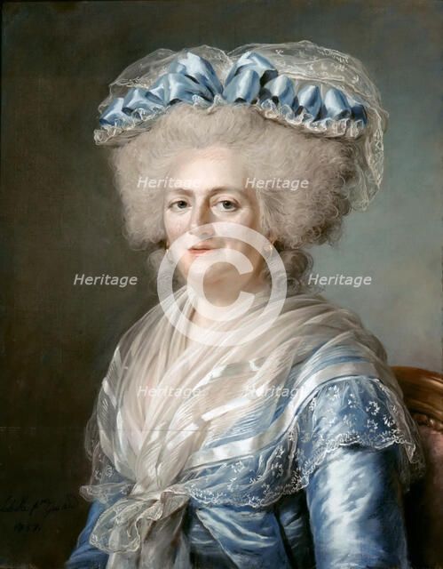Marie Louise Thérèse Victoire of France (1733-1799). Artist: Labille-Guiard, Adélaïde (1749-1803)