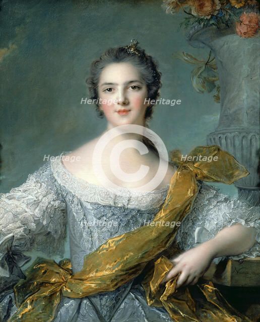 Marie Louise Thérèse Victoire of France (1733-1799). Artist: Nattier, Jean-Marc (1685-1766)