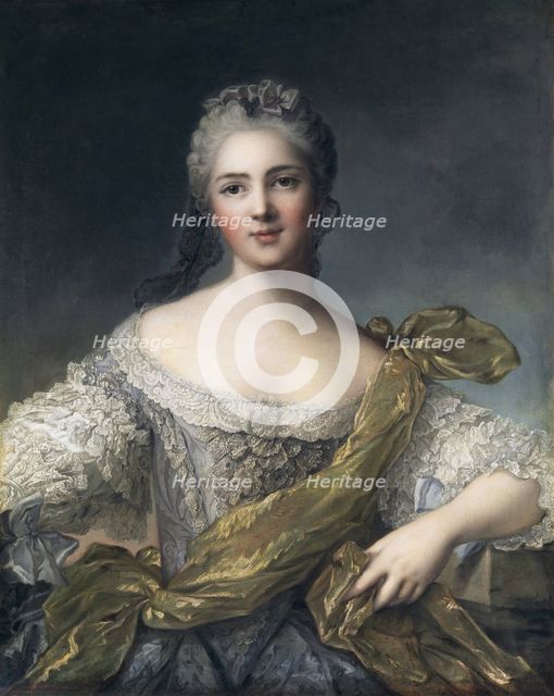 Marie Louise Thérèse Victoire of France (1733-1799), c1750. Creator: Jean-Marc Nattier.