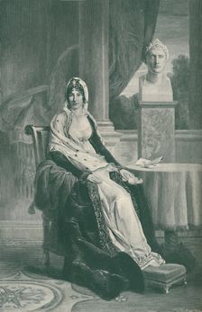 Marie-Laetitia Ramolino Bonaparte - Mother of Napoleon I c1800-1804, (1896). Artist: T Johnson