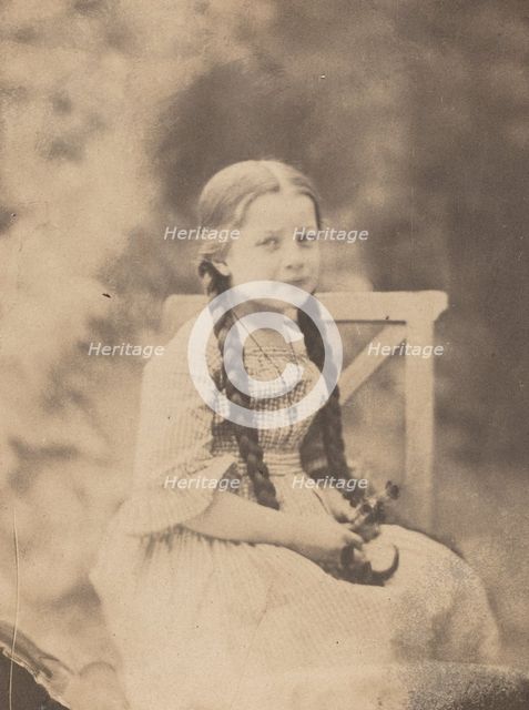 Marie LaPorte, mid 1850s. Creator: Charles Ozanam.