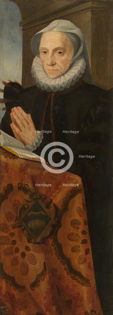 Marie le Batteur, late 16th century. Creator: Abraham de Rijcke.