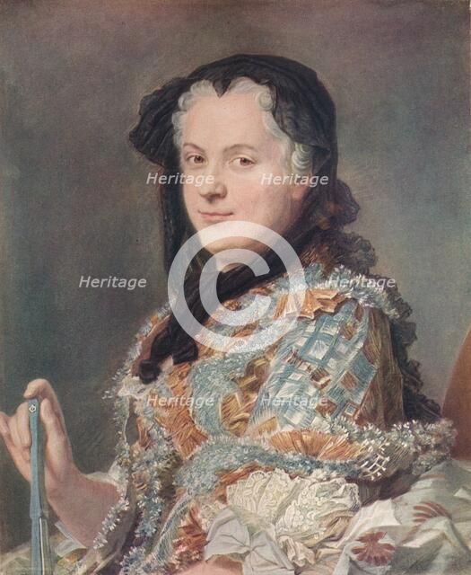 'Marie Leczinska', c1748. Creator: Maurice-Quentin de La Tour.