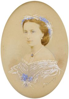 Marie Linder, born Mussin-Pushkin, 1850-1859. Creator: Laurent