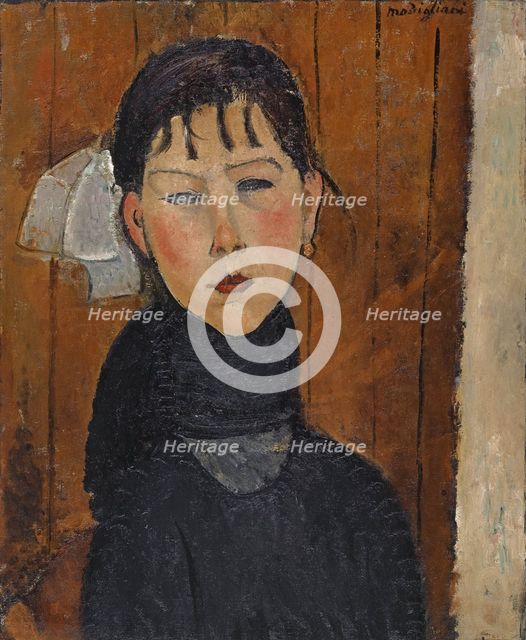 Marie (Marie, daughter of the people), 1918. Creator: Amadeo Modigliani.