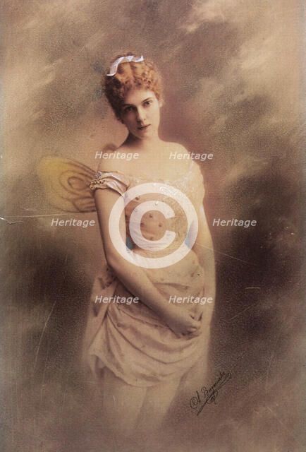 Marie Mariusovna Petipa, Russian ballet dancer, 1887. Artist: Charles Bergamasco