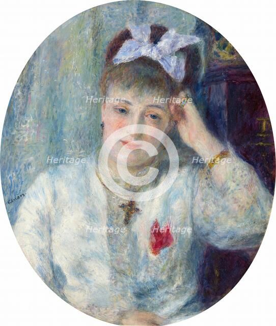 Marie Murer, 1877. Creator: Pierre-Auguste Renoir.
