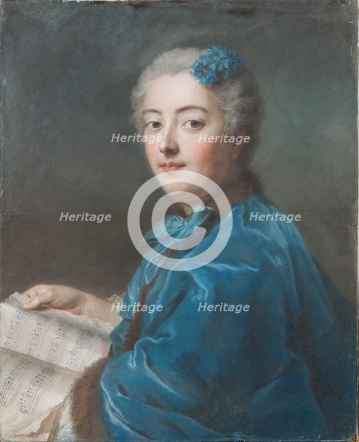 Marie-Sophie de Courcillon, Duchesse de Picquigny, Princesse de Rohan (1713-1756), c. 1740.