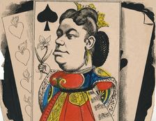 Marie Sass (du theatre de l'Opera), 1867. Creator: Andre Gill