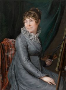 Marie Simons, Mother of the Artist, early-mid 19th century. Creator: Alexandre de Latour