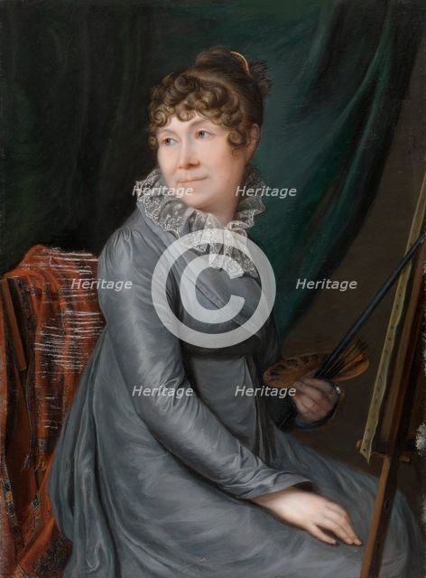 Marie Simons, Mother of the Artist, early-mid 19th century. Creator: Alexandre de Latour.