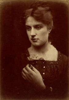 Marie Spartali, 1867-1868. Creator: Julia Margaret Cameron
