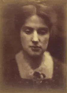 Marie Spartali, 1870. Creator: Julia Margaret Cameron