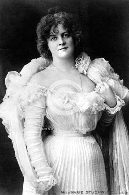 Marie Studholme (1875-1930), English actress, 1900s.Artist: W&D Downey
