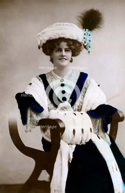 Marie Studholme (1875-1930), English actress, early 20th century.Artist: Davidson Brothers
