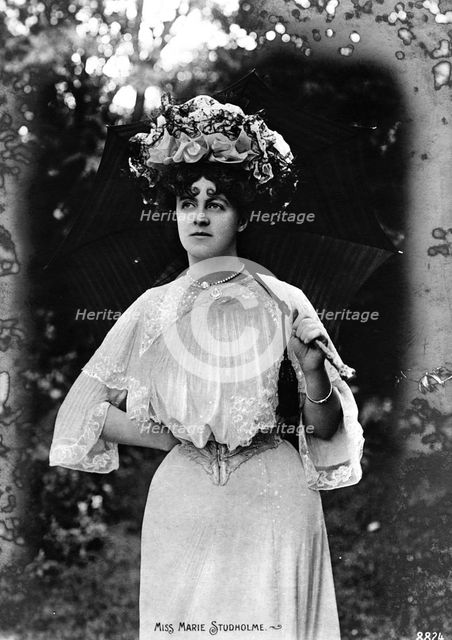 Marie Studholme (1875-1930), English actress, early 20th century. Artist: Unknown