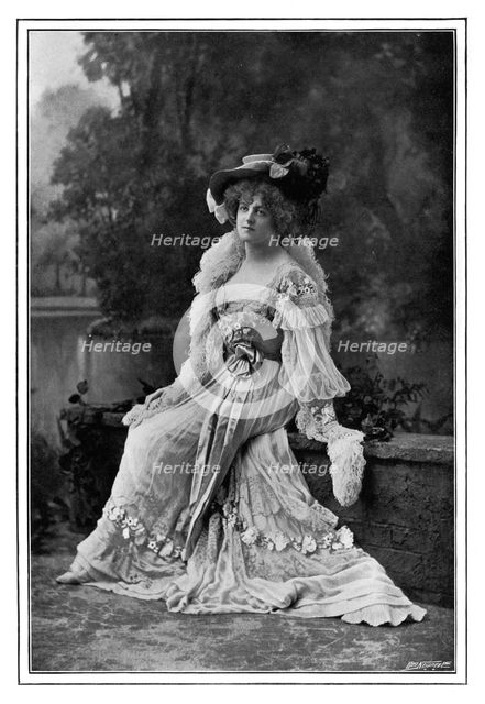 Marie Studholme, English theatre actress, 1901.Artist: Alfred Ellis & Walery