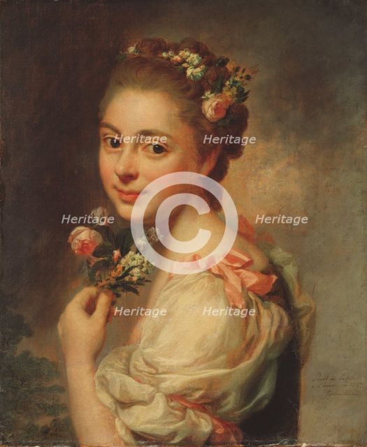 Marie Suzanne, the Artist's Wife, 1763.