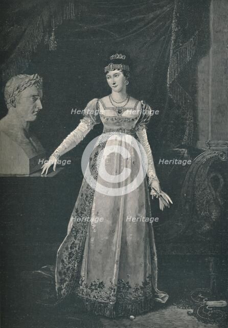 'Marie-Pauline Bonaparte - Madame Leclerc, Princess Borghese', c1806, (1896). Artist: M Haider.