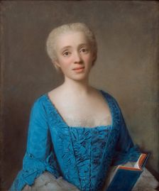 Marie-Rose de Larlan de Kercadio de Rochefort, Marquise des Nétumières, 1750. Creator: Jean-Etienne Liotard
