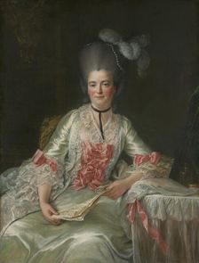 Marie Rinteau, called Mademoiselle de Verrières, 1761. Creator: Francois Hubert Drouais