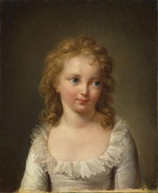 Marie Thérèse Charlotte of France, called Madame Royale (1778-1851), 1794. Creator: Kucharski, Alexandre (1741-1819)