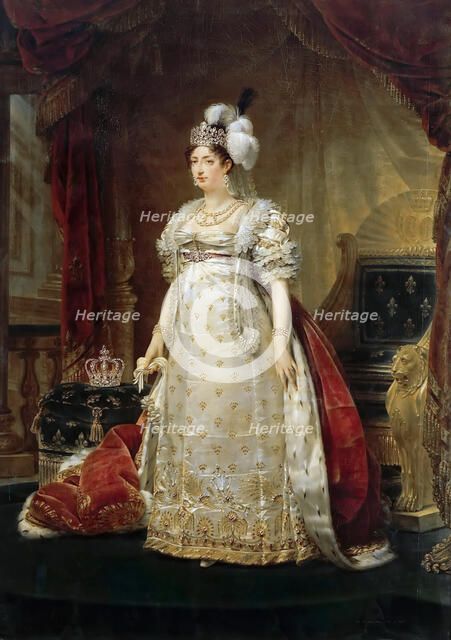 Marie Thérèse Charlotte of France, called Madame Royale (1778-1851). Artist: Gros, Antoine Jean, Baron (1771-1835)
