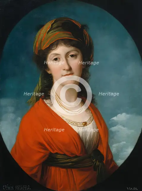 Marie Therese Countess Meerfeld, born Countess Dietrichstein, c1790. Creator: Angelica Kauffman.