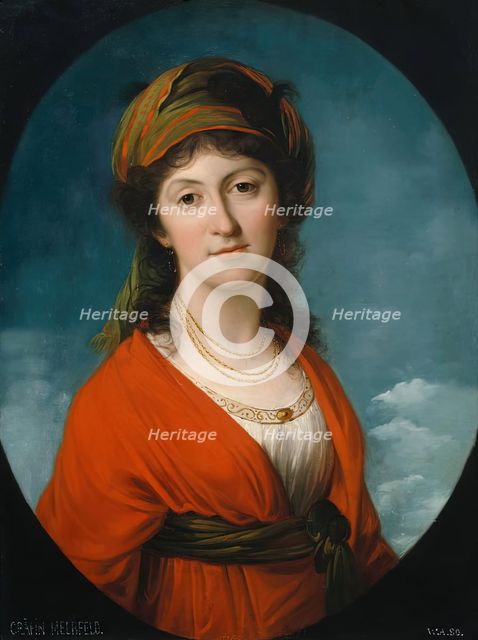 Marie Therese Countess Meerfeld, born Countess Dietrichstein, c1790. Creator: Angelica Kauffman.
