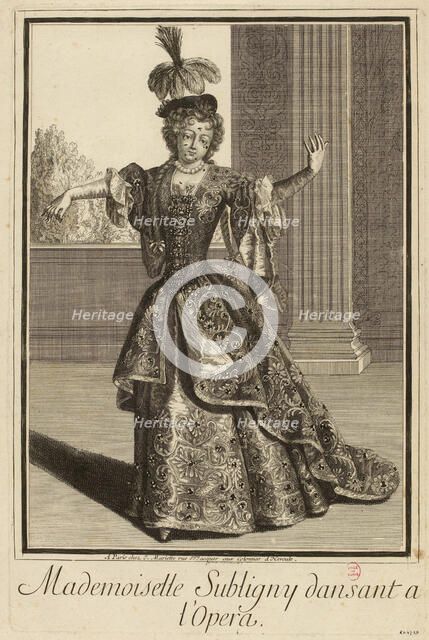 Marie-Thérèse de Subligny (1666-1735), End of 17th cen. Creator: Anonymous.