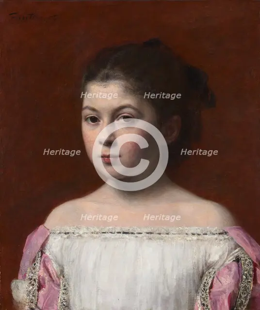 Marie-Yolande de Fitz-James, 1867. Creator: Henri Fantin-Latour (French, 1836-1904).