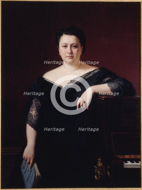 Marietta Alboni, Countess Pepoli (1826-1894), singer, 1870. Creator: Alexis Joseph Perignon.