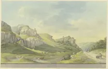 Marien valley near Eisenach, 1805. Creator: Georg Melchior Kraus